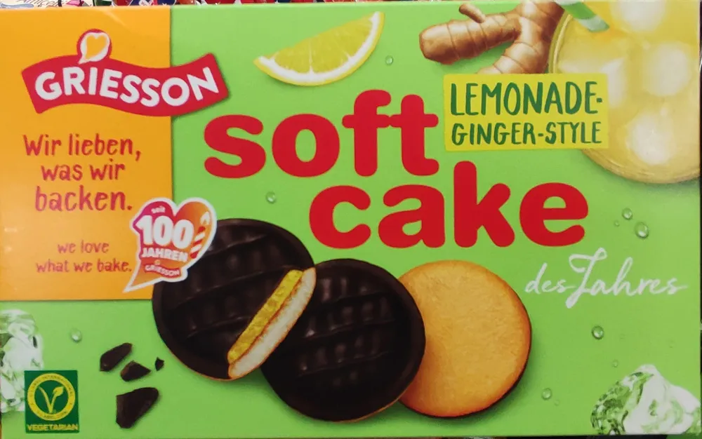 Soft Cake, Limonade, Ginger Style