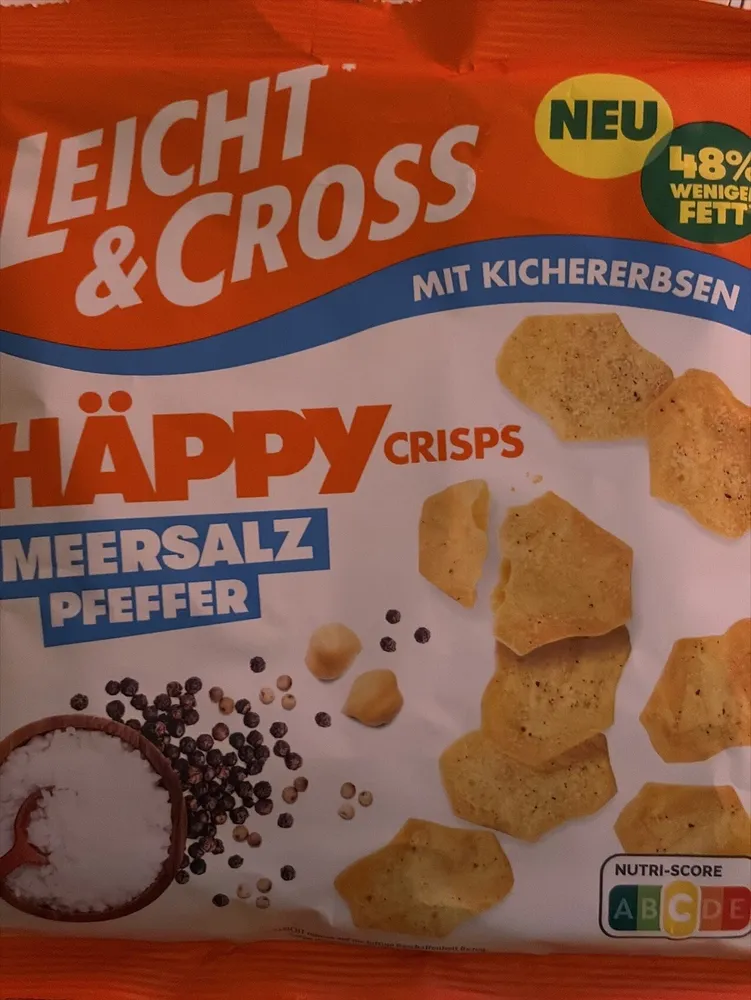 Häppy Crisps Meersalz Pfeffer