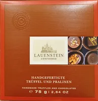 Handgefertigte Trüffel und Pralinen