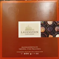 Handgefertigte Trüffel und Pralinen