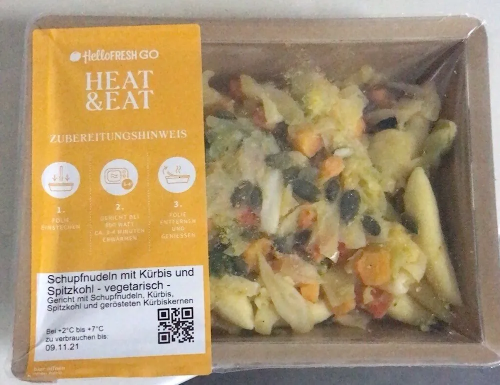 Schupfnudeln mit Kürbis