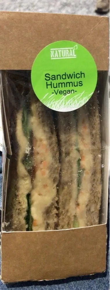 Sandwich Hummus Vegan