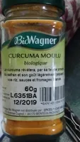 Curcuma moulu bio