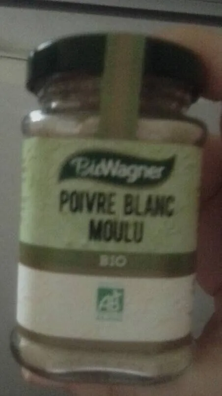 Poivre blanc moulu