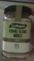 Poivre blanc moulu