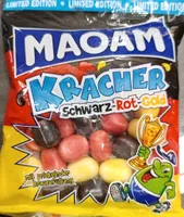 Kracher Schwarz Rot Gold
