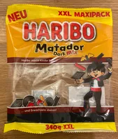 ALDI HARIBO Matador Dark Mix 340g 1.49€ 1kg 4.38€