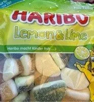 HARIBO lemon and lime