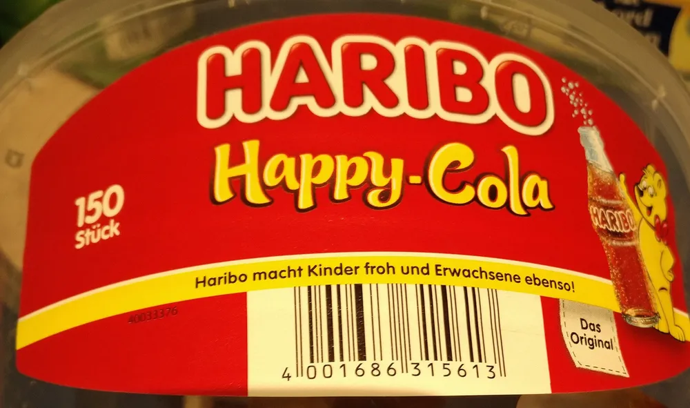 Haribo happy cola