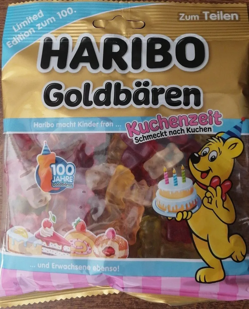 Goldbären Kuchenzeit