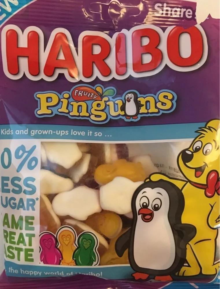 Haribo fruity pinguins