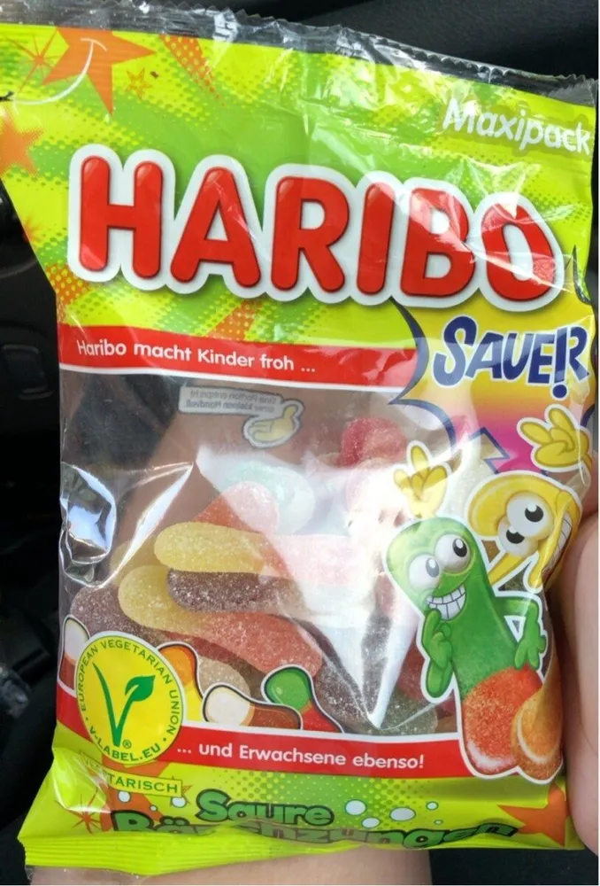 Caramelos de goma sabor frutas