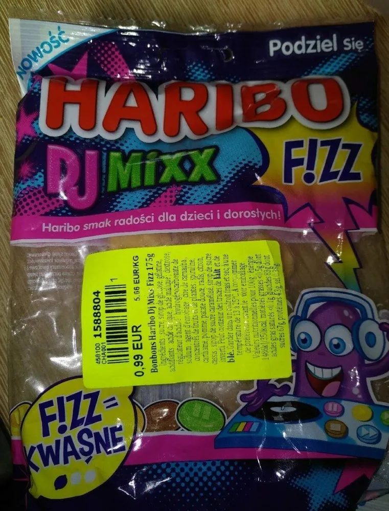 Haribo DJ Brause Fizz 175G