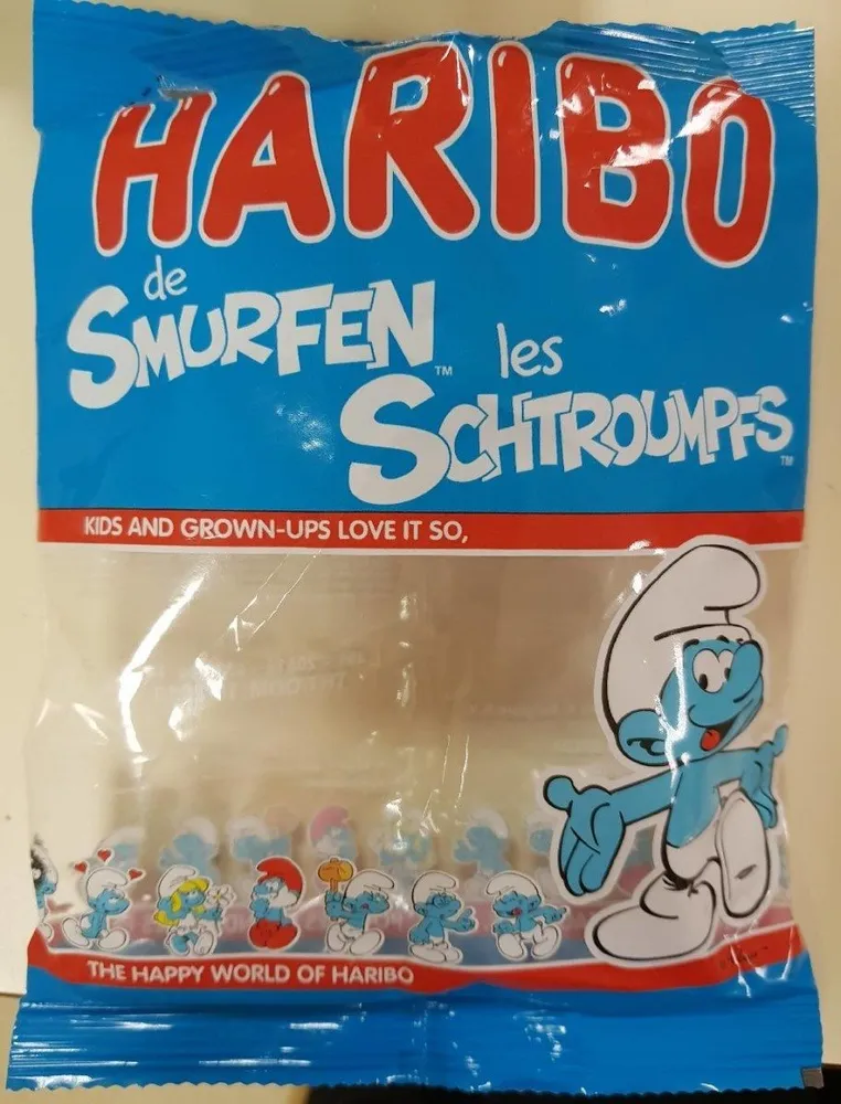 Haribo schtroumpfs