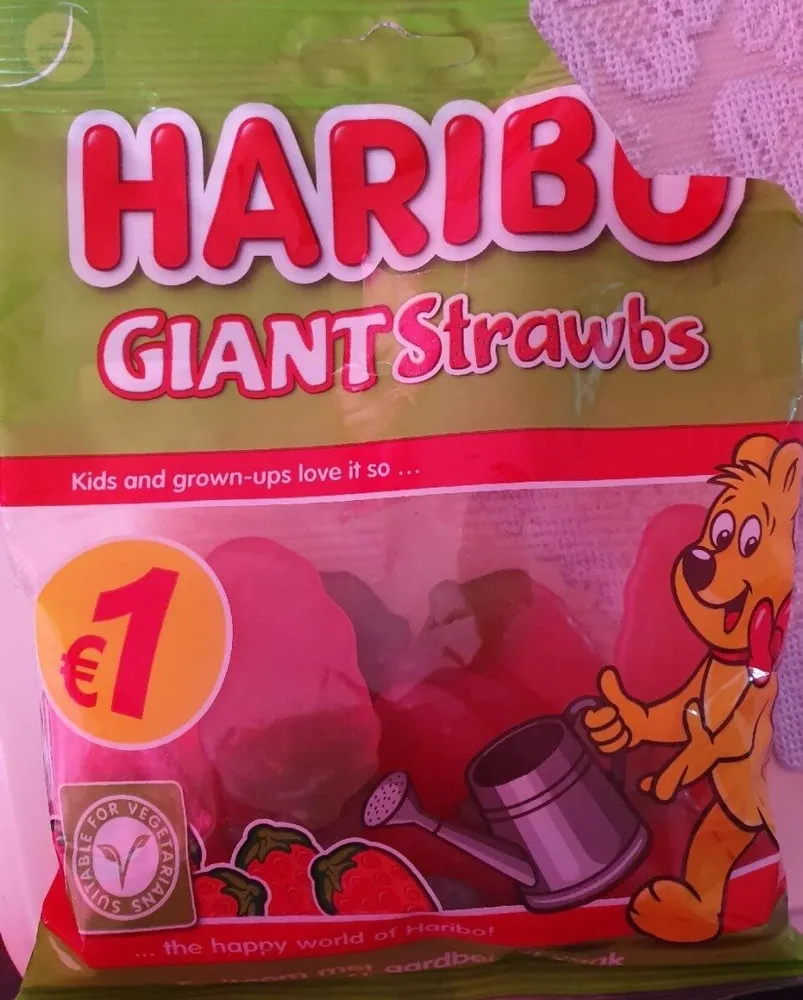 Haribo Giant strawbs