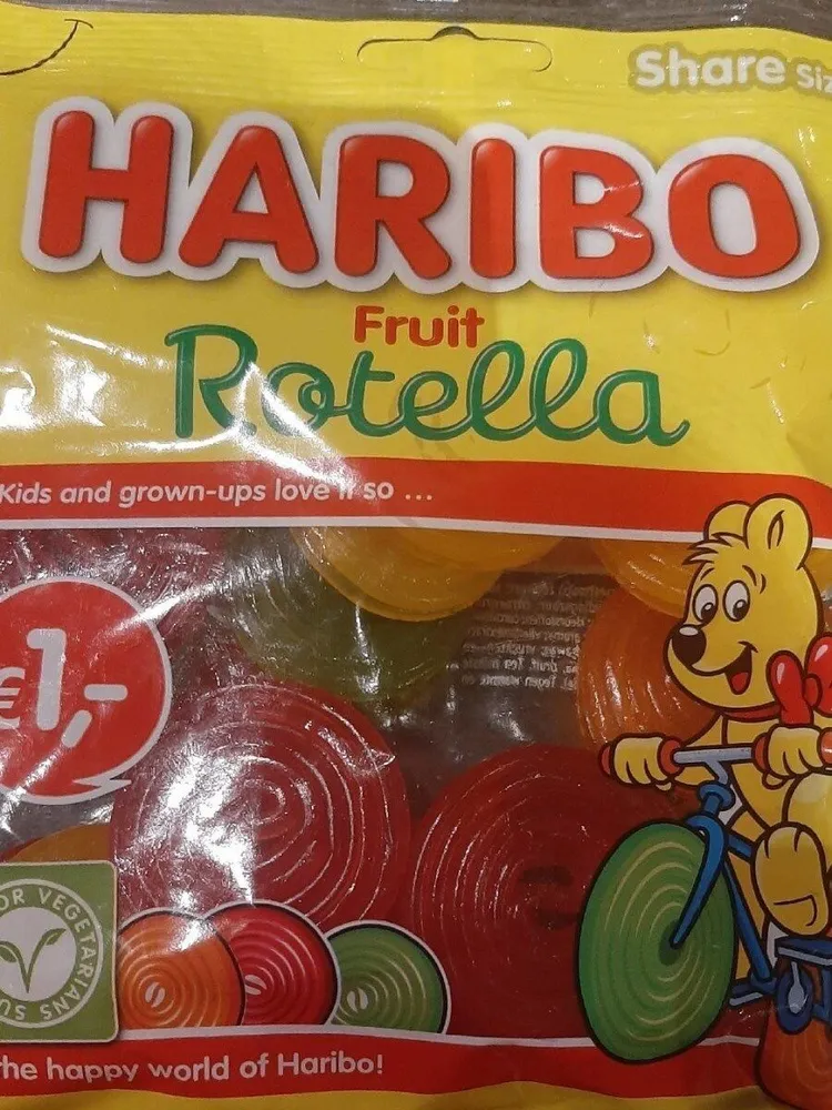 Haribo fruit rotella