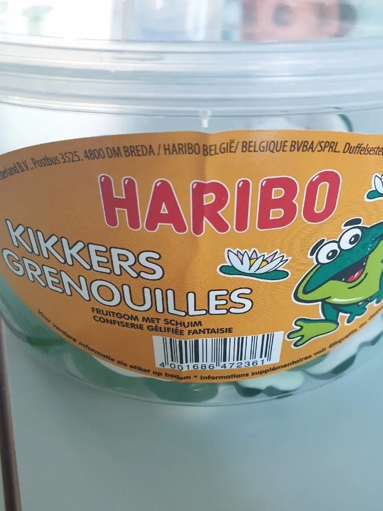 Haribo kikkers
