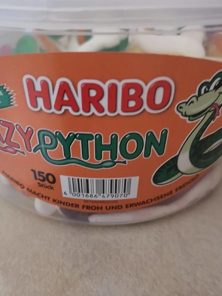 Haribo crazy python
