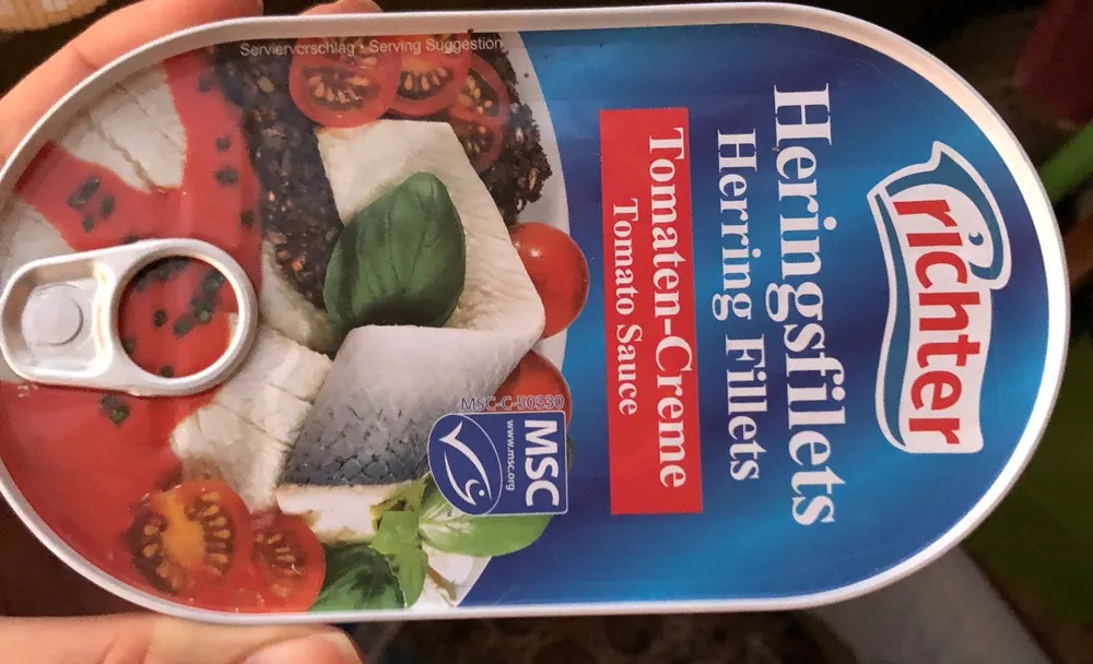 Richter Heringsfilets In Delikater Tomaten creme