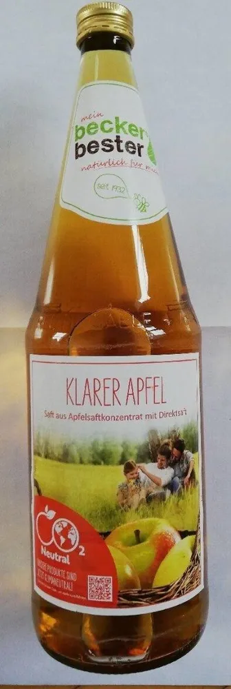 Klarer Apfelsaft