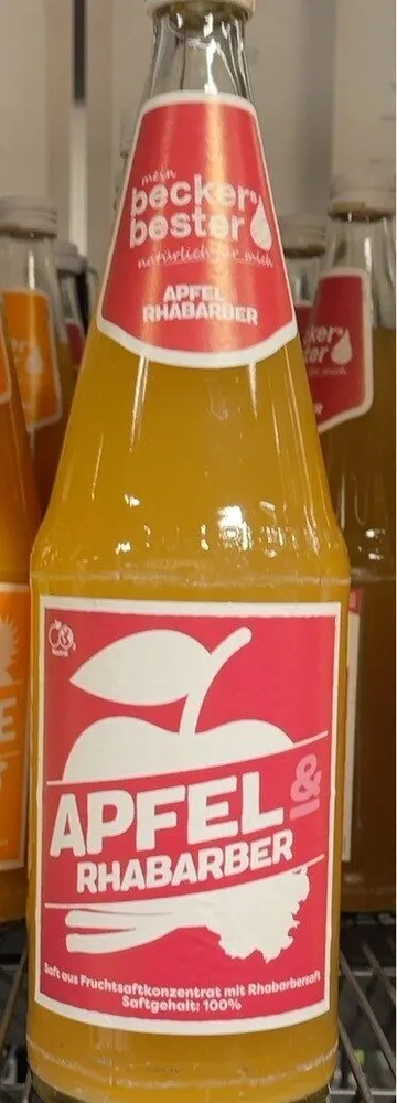 Apfel & Rhabarber Saft