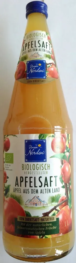 Naturtrüber Apfelsaft