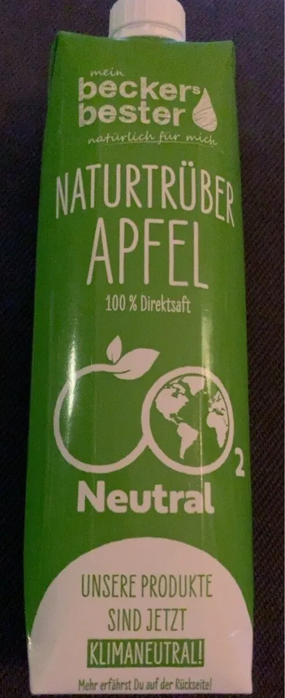 Naturtrüber Apfel Saft