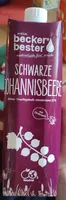 Schwarze Johannisbeere Saft
