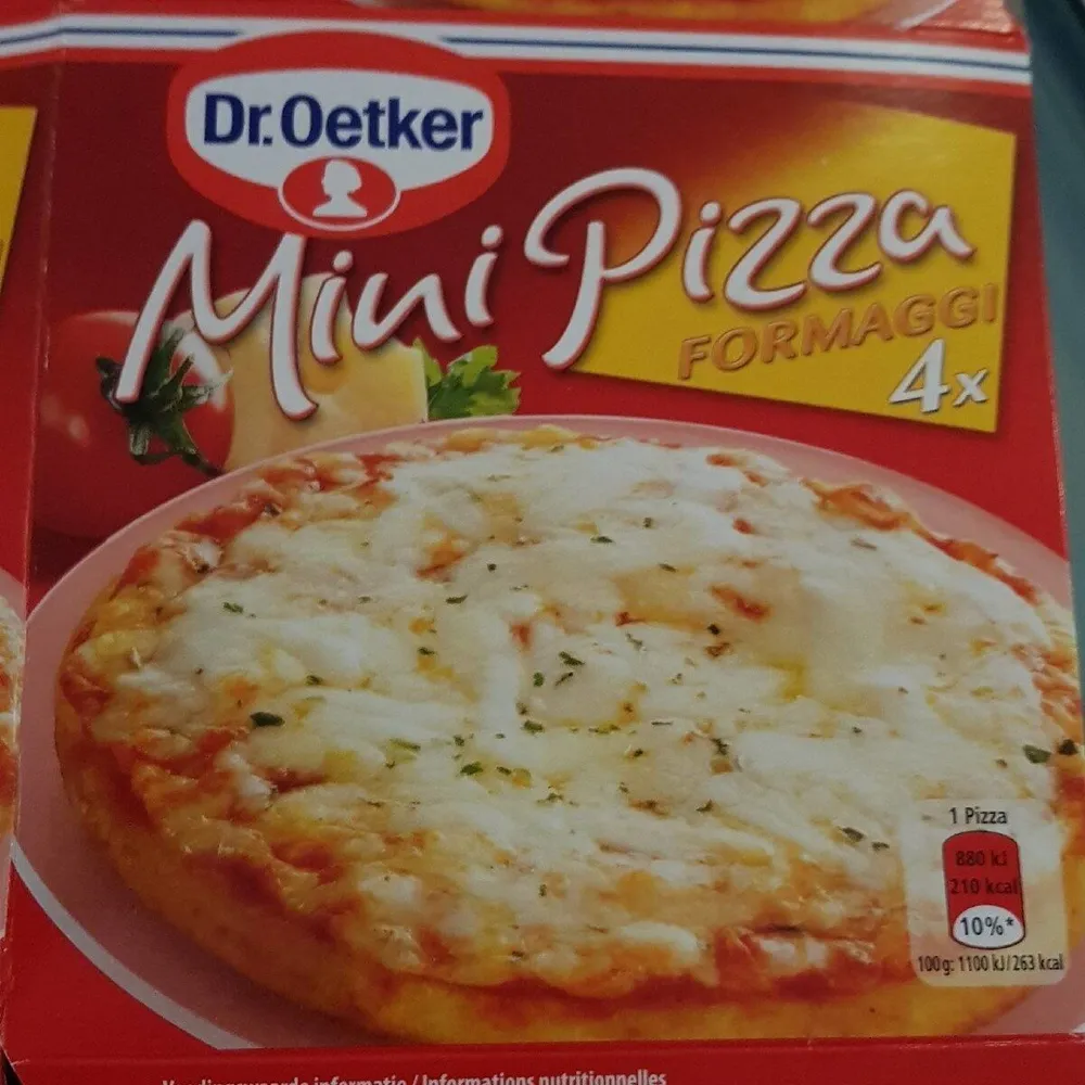 Mini Pizza Formaggi 4x