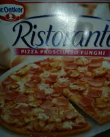 Pizza prosciutto funghi