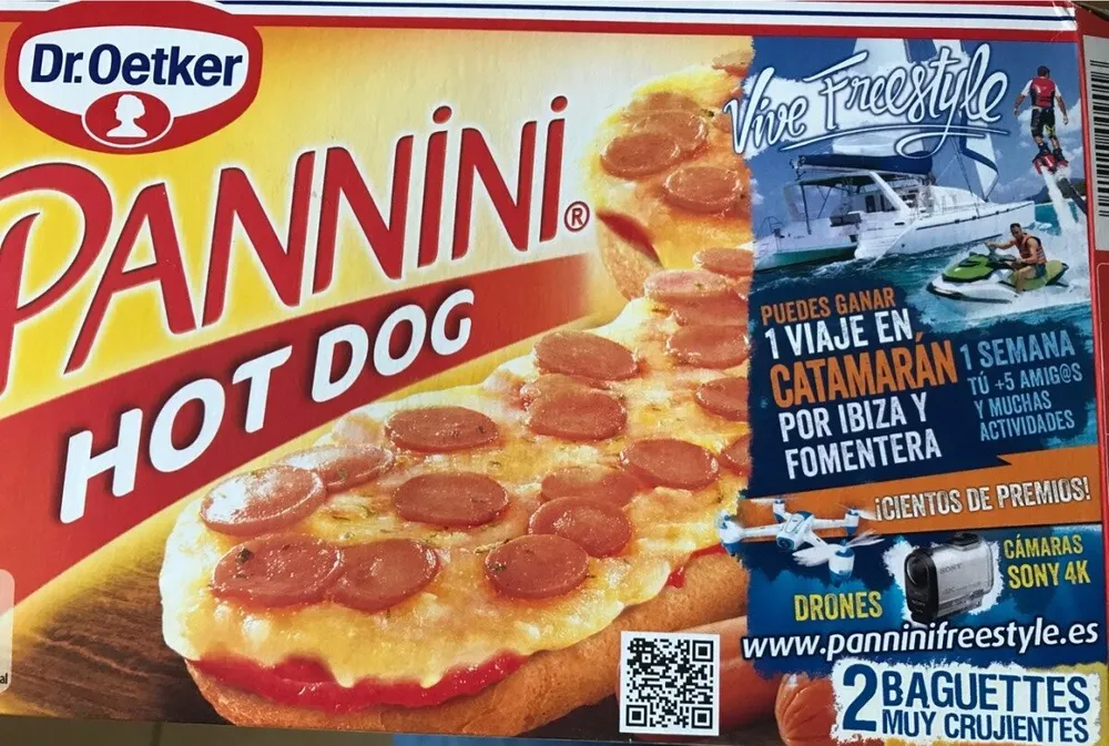 Panini hot dog