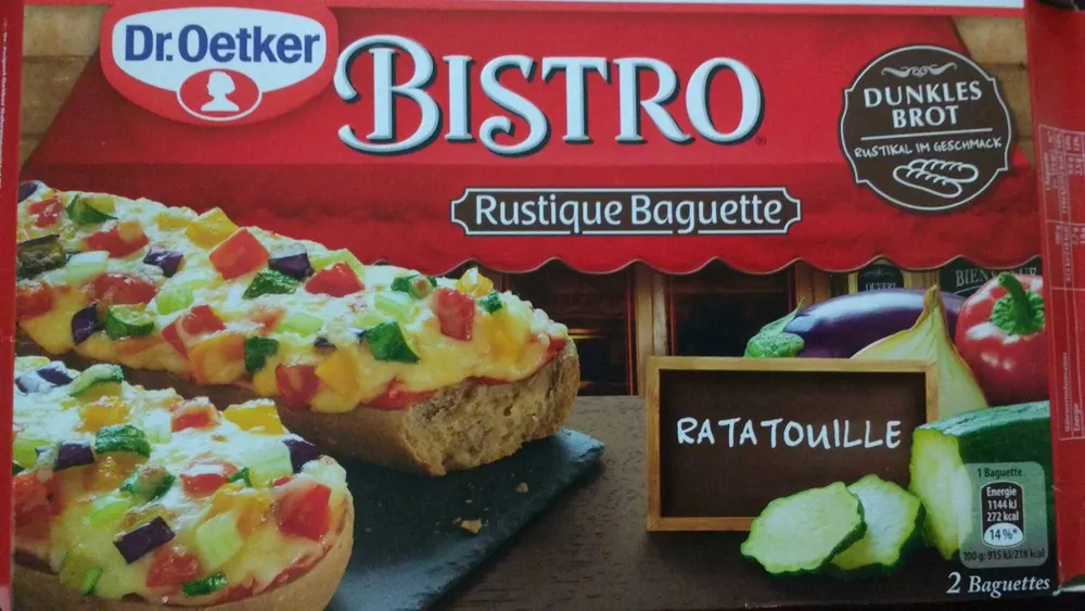 Bistro Rustique Baguette Ratatouille