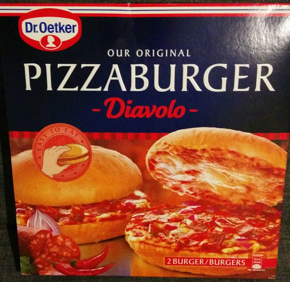 Pizzaburger Diavolo