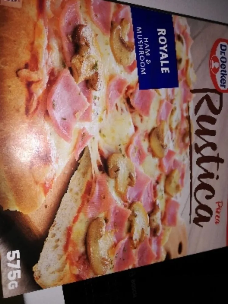 Rústica Pizza - Royale Ham & Mushroom
