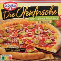 Die Ofenfrische Salami-Jalapeño