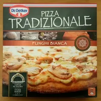 Pizza Tradizionale Funghi Bianca