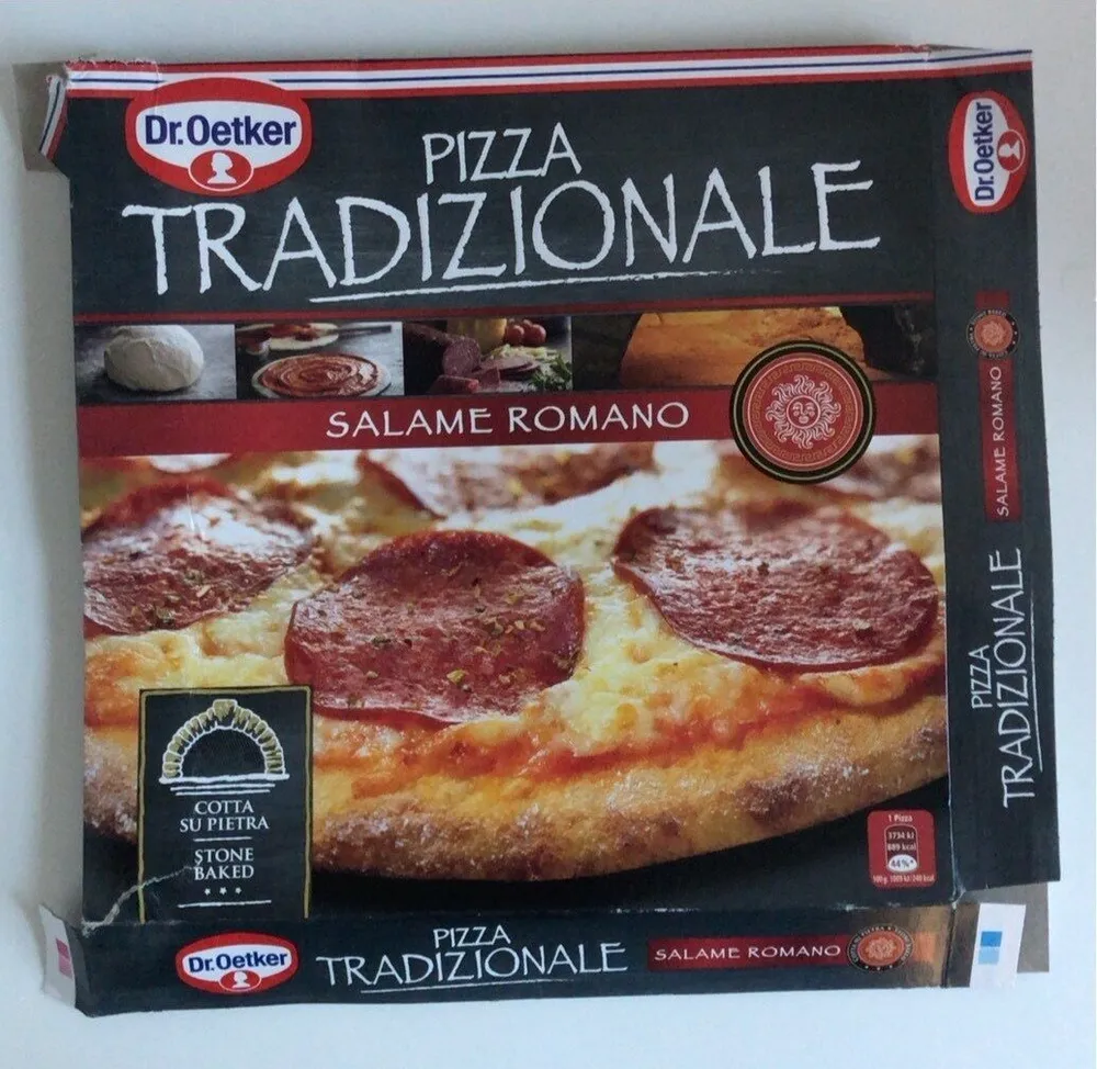 Pizza tradizionale - Salame romano