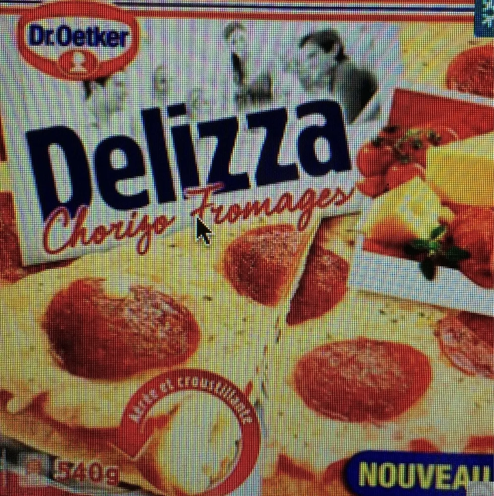 Pizza Delizza chorizo fromages