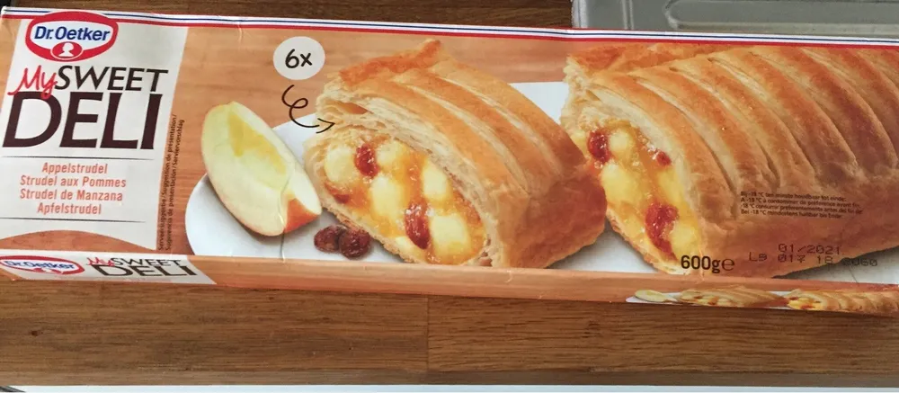 Strudel aux pommes