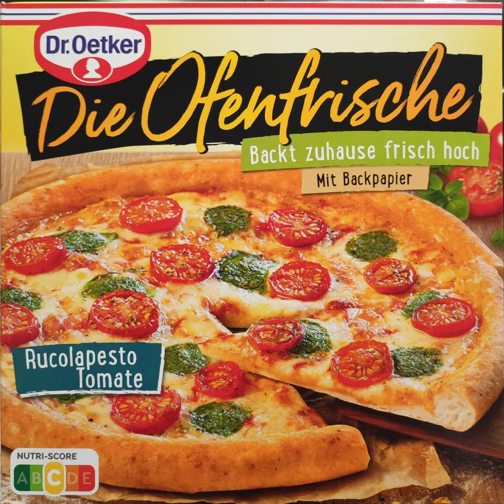 Die Ofenfrische Rucolapesto Tomate