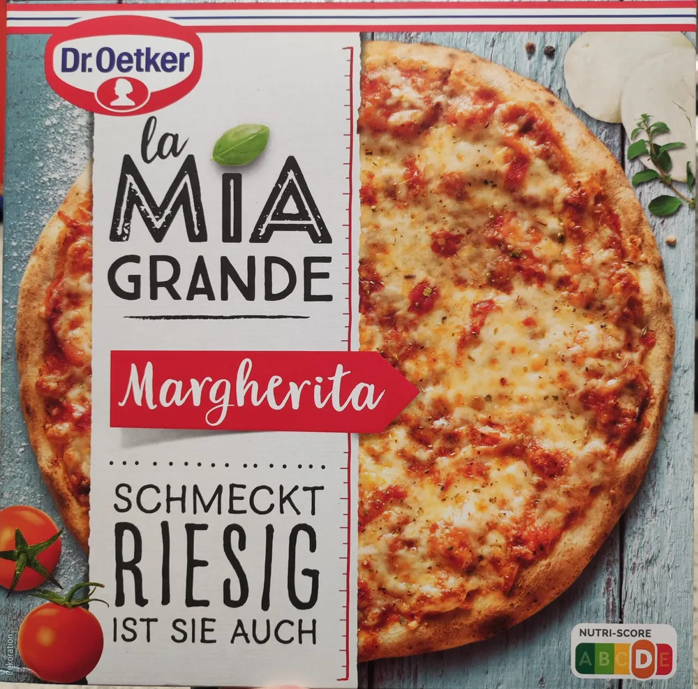 La Mia Grande Pizza Margherita