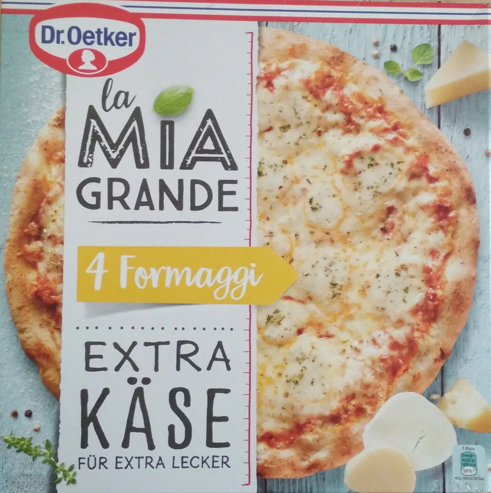 Pizza Mia Grande 4 Formaggi