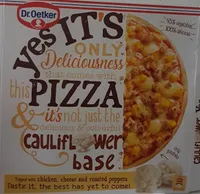 Yes it's pizza cauliflower base