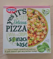 Spinach Base Pizza