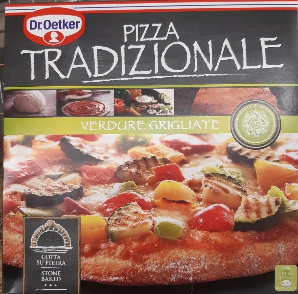 Pizza Tradizionale Verdure Grigliate