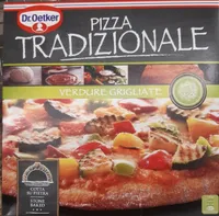 Pizza Tradizionale Verdure Grigliate