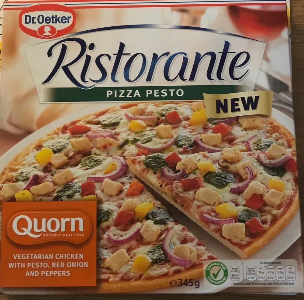 Ristorante Pizza pesto