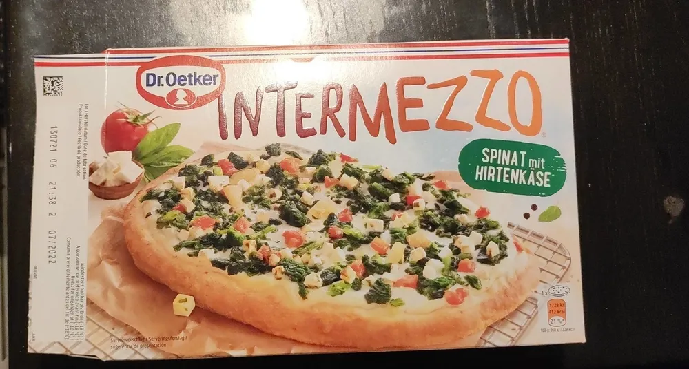 Intermezzo Spinat mit Hirtenkäse