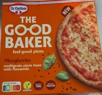 The Good Baker feel-good pizza Margherita