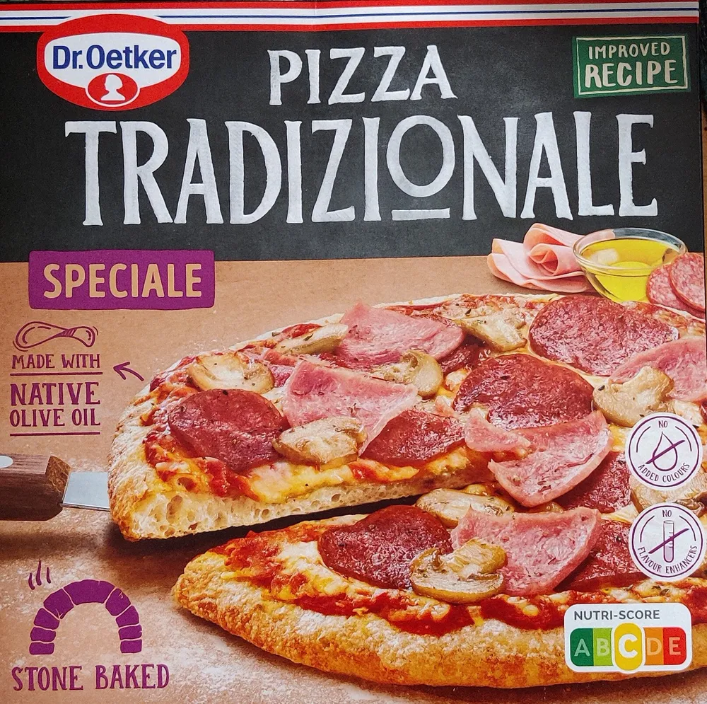 Pizza Tradizionale Pancetta delicata